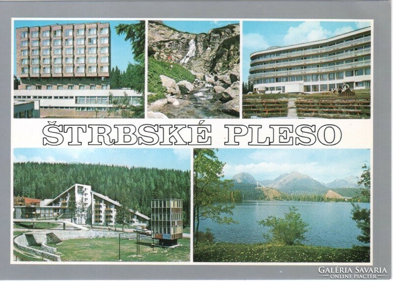 Postcard 0073 (Czechoslovak) High Tatras, post clear