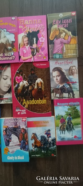 Equestrian book package for children 10 pcs