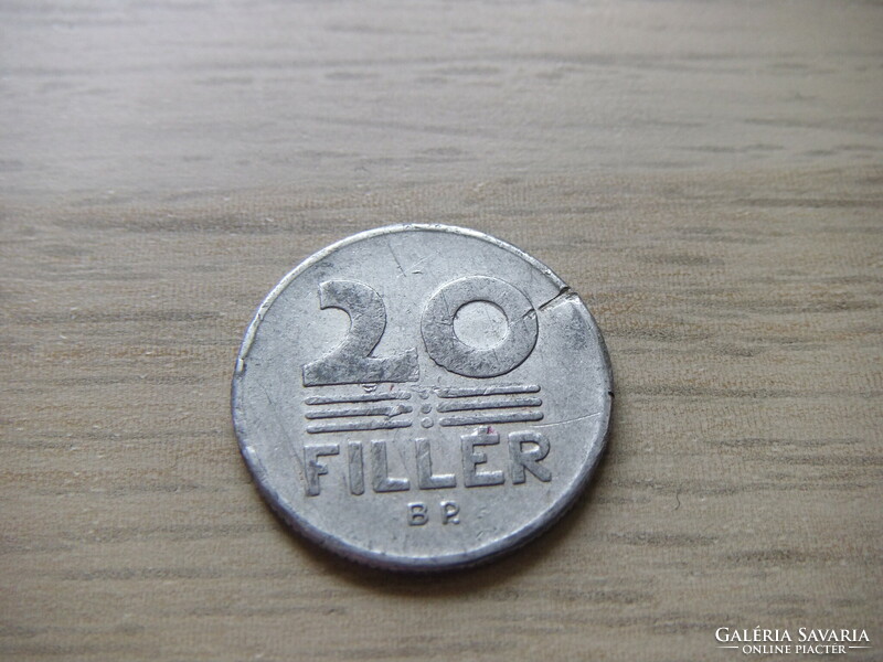 20 Filér 1971 Hungary