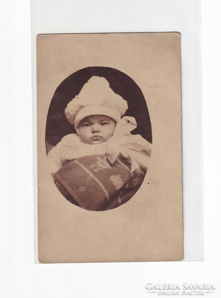 H:121 Antik Húsvéti Üdvözlő képeslap "Fotók" 1926