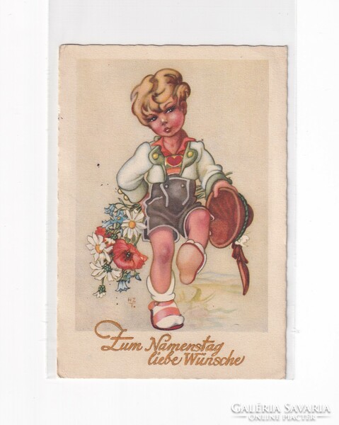 H:125 old greeting cards