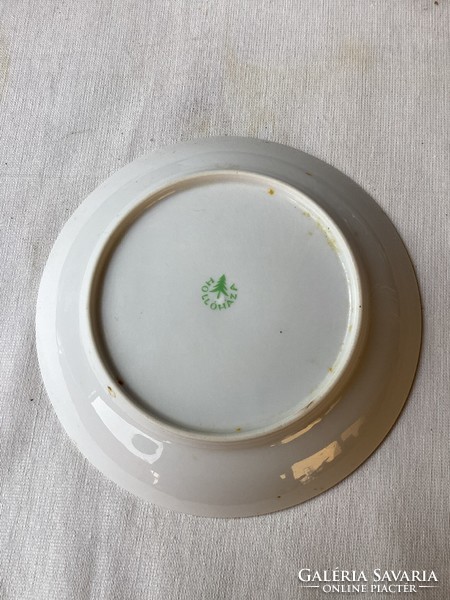 Hollóházi porcelán Szolnok 900 éves tányér 15 cm.