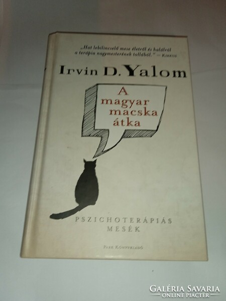 Irvin d. Yalom the curse of the Hungarian cat - psychotherapy tales - new, unread and flawless copy!!!