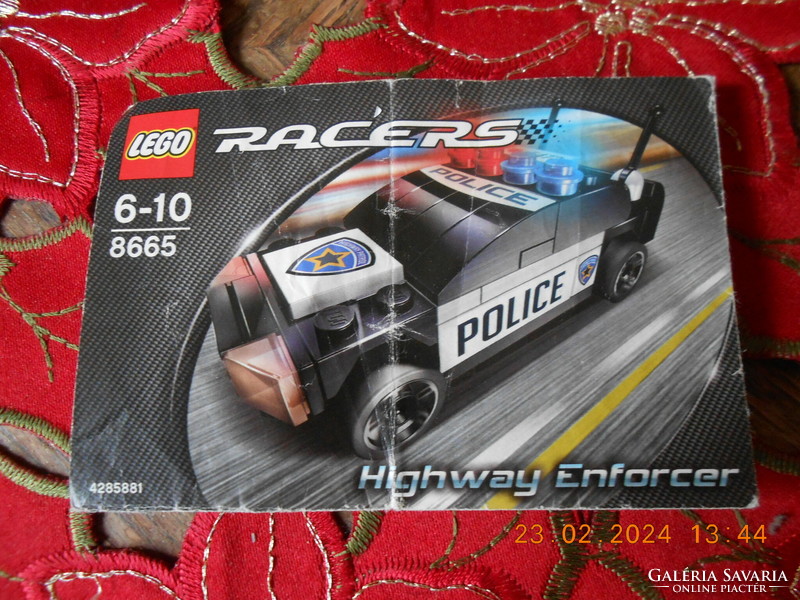 Lego Racers 8665 Highway Enforcer 2006-os
