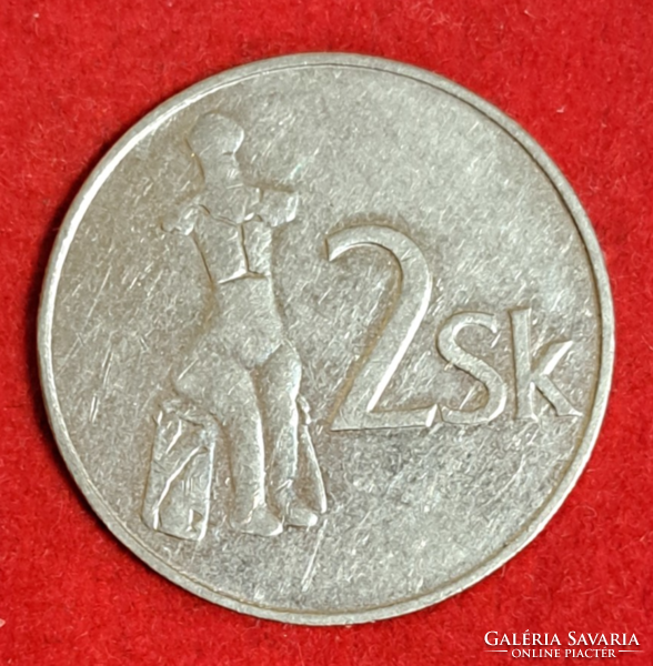 1993 Szlovákia 2 korona (343)
