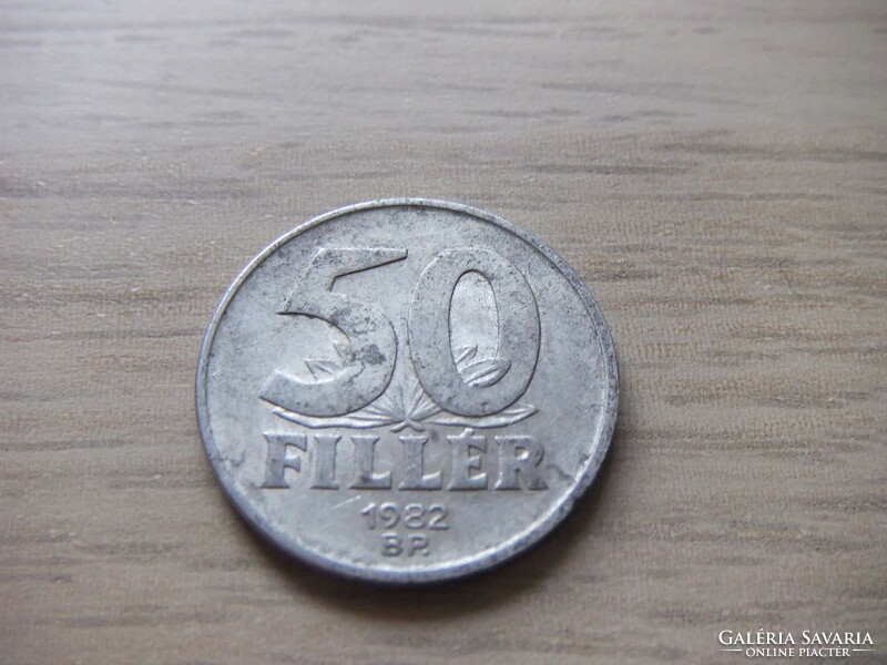 50 Filér 1982 Hungary