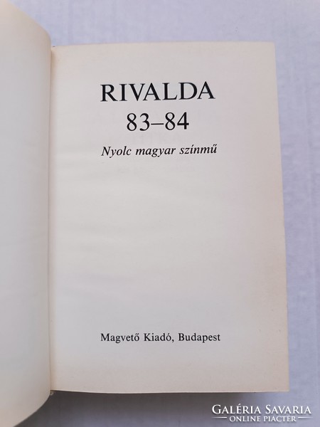 Rivalda 83-84 - 8 magyar színmű