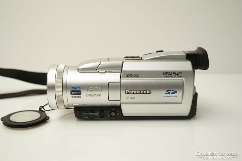 Retro panasonic video camera / camera / leica dicomar / old / plus 2 batteries