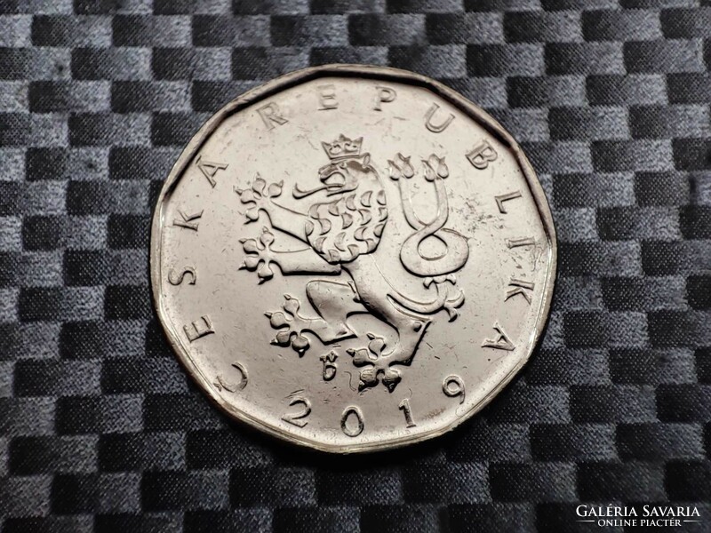 Cseh Köztársaság 2 korona, 2019