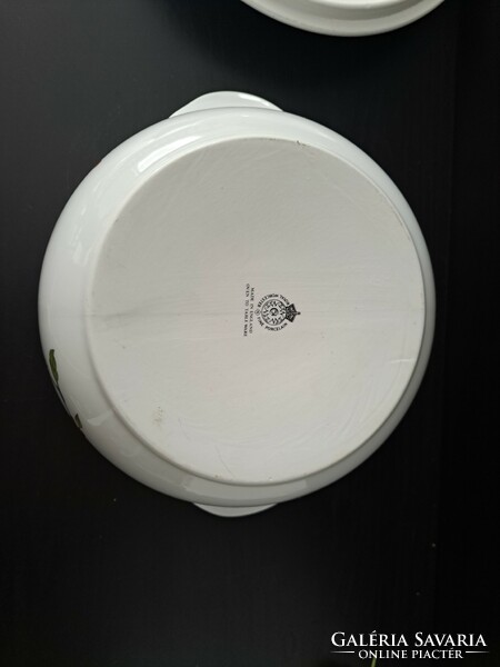 Royal Worcester Astley porcelán fedeles tálalóedény