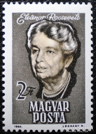 S2074 / 1964 eleanor roosevelt stamp postal clear
