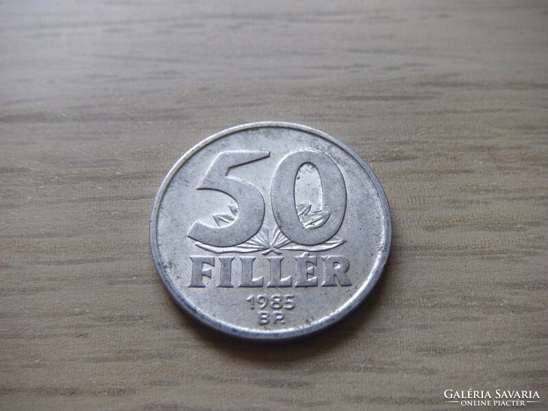 50 Filér 1985 Hungary