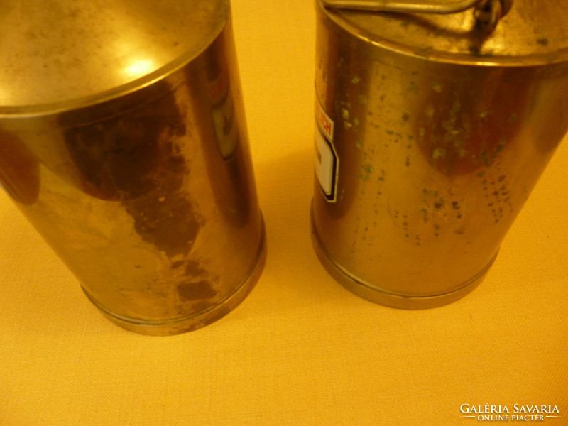 Copper chemical cans