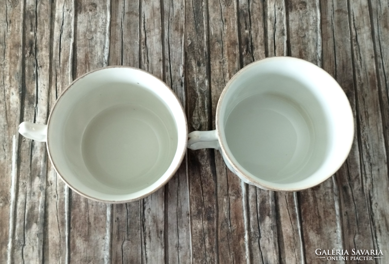 2 old beautiful, rare Zsolnay tea cups