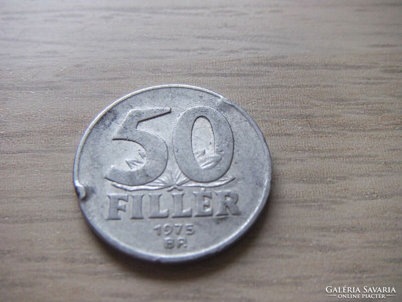 50 Filér 1975 Hungary