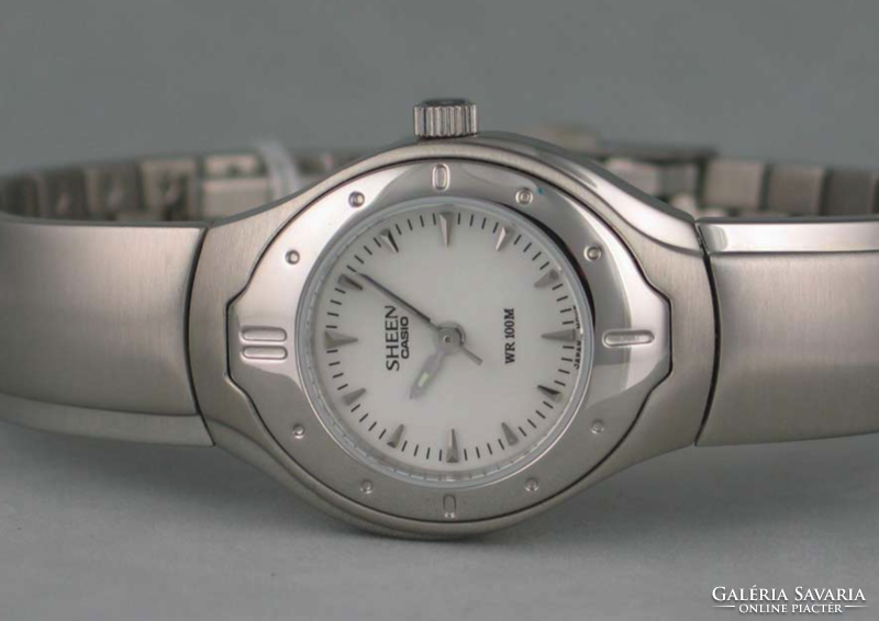 Original Casio women's sheen wristwatch