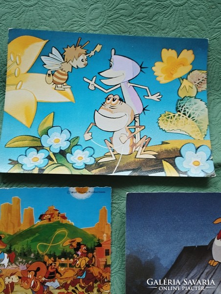 Cartoon postcards