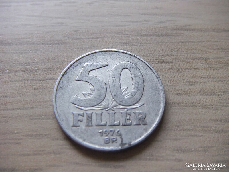50 Filér 1976 Hungary