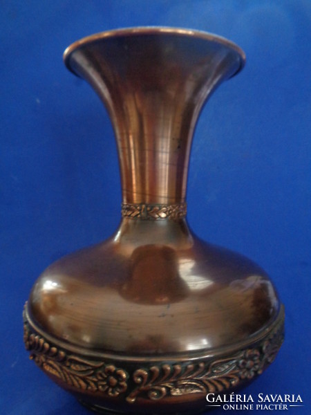 Retro industrial artist bronze vase