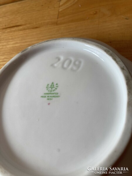 Raven House bowl numbered porcelain
