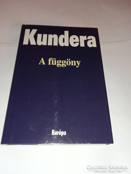 Milan Kundera - A függöny   - Új, olvasatlan és hibátlan példány!!!