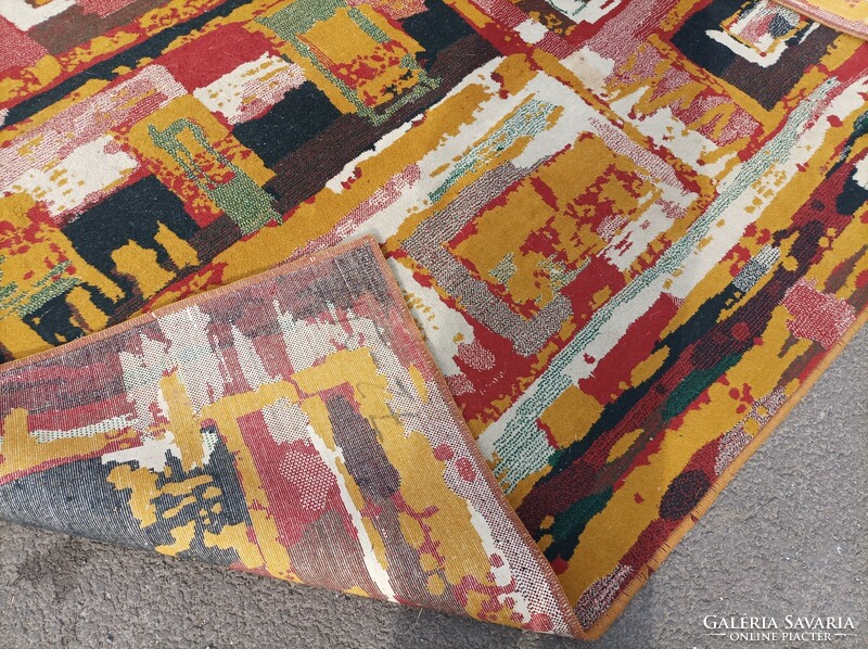 Midc entury , retró szőnyeg, extra szín összeállítással