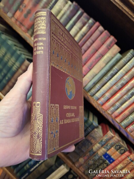 1934 First edition Dr. Viktor Keöpe: Ceylon, the island of Eden is beautiful! Library of the Hungarian Geographical Society