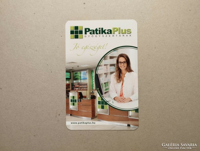 Hungary, card calendar iii.-Pharmacy plus 2019