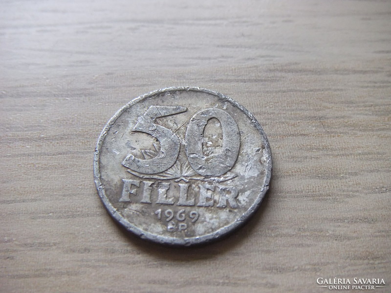 50 Filér 1969 Hungary