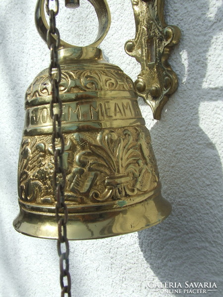 Bell bronze wall bell