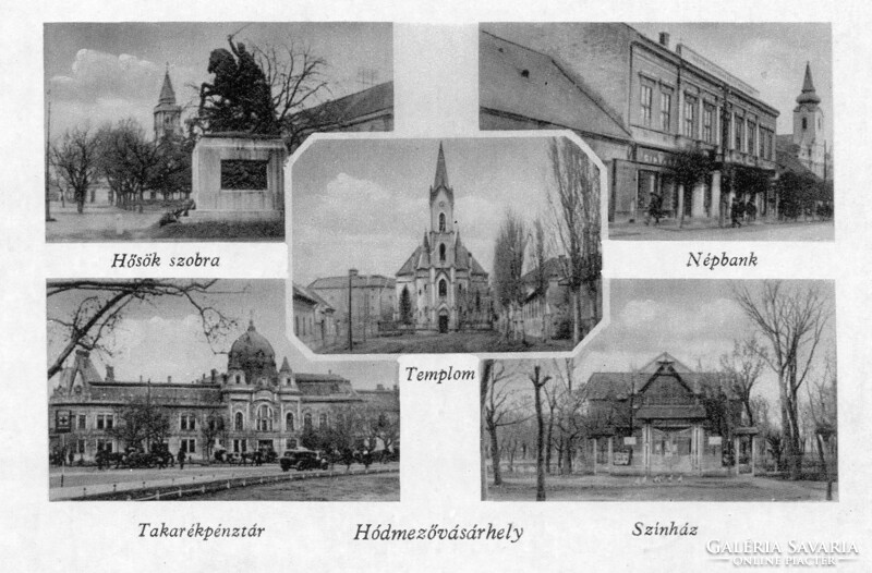 B - posta 252 pure Hungarian cities and towns: hódmezővásárhely details