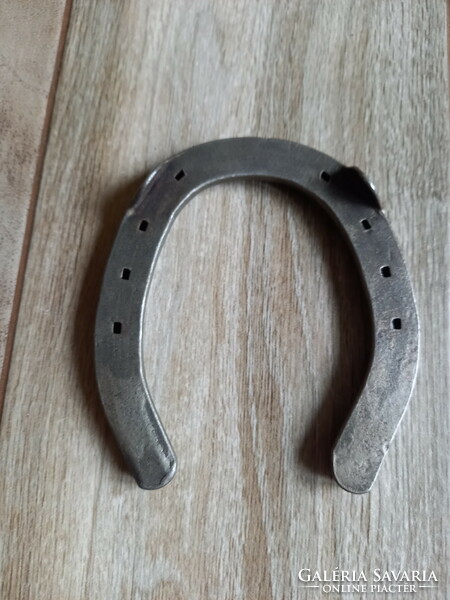 Nice old steel horseshoe (12x10.6 cm)