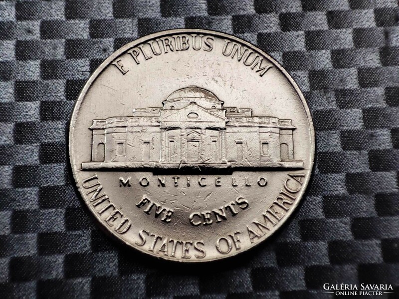 Amerikai Egyesült Államok 5 cent, 1980 Jefferson Nickel Verdejel D - Denver