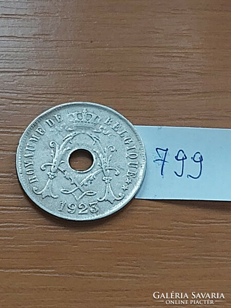 Belgium belgique 25 centimes 1923 copper-nickel, i. King Albert #799