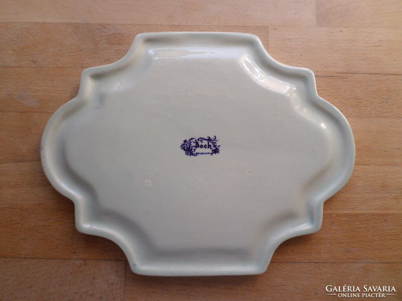 Boch Belgium porcelain plaque bowl