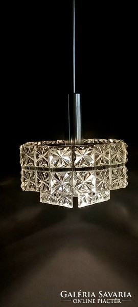 Kinkeldy German crystal lamp vintage art deco design. Negotiable!