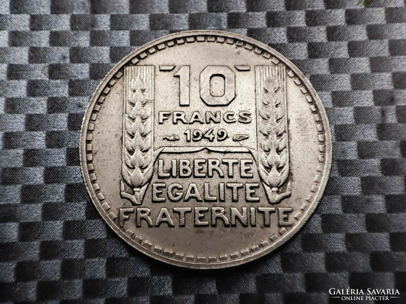 France 10 francs, 1949
