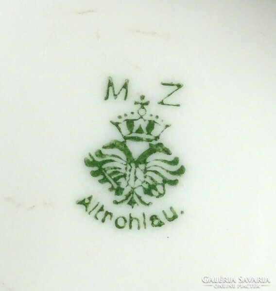 1F826 Antik I. világháborús Altrohlau porcelán kancsó WILHELM - FRANZ JOSEF 1914/15