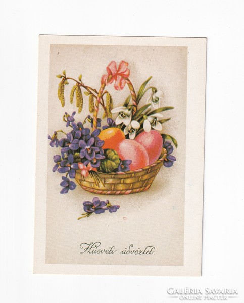 H:143 Easter greeting card 