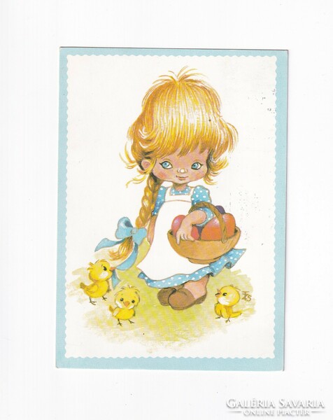 H:142 Easter greeting card 