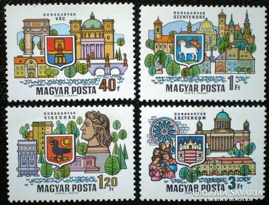 S2554-7 / 1969 Dunakanyar bélyegsor postatiszta
