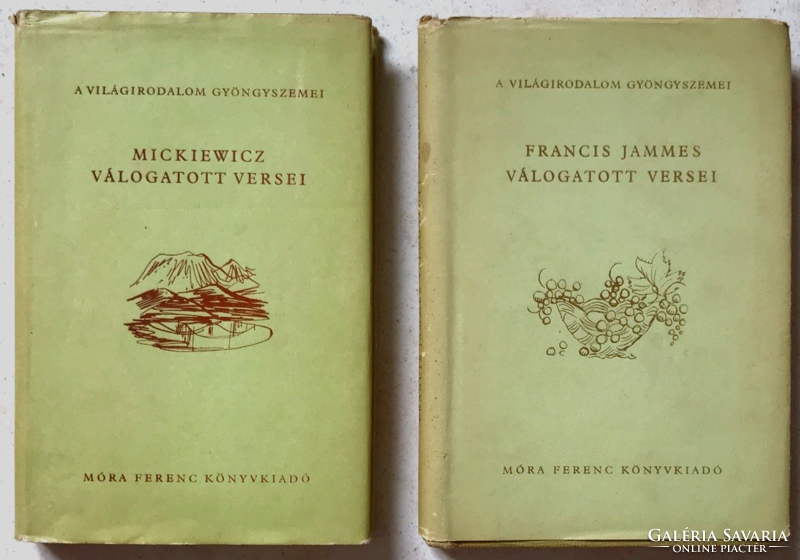 Selected poems of Mickiewicz and Francis Jammes - two pieces of the Gems of World Literature series