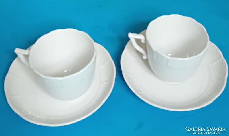 Herend white tea cup