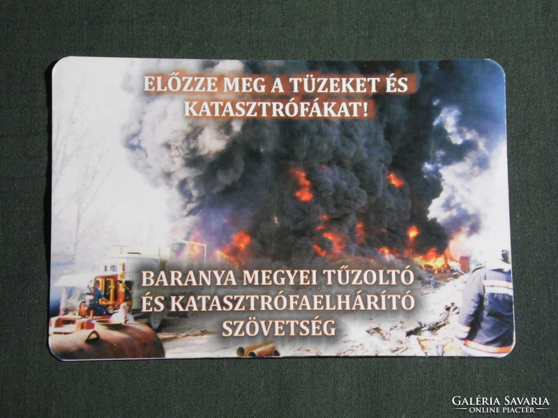 Card Calendar, Baranya County Fire and Disaster Prevention Association, Pécs, 2010, (6)