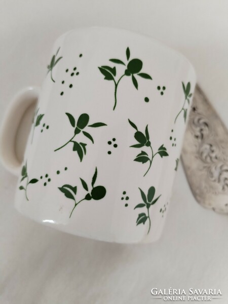 English ceramic cup - in folk dress