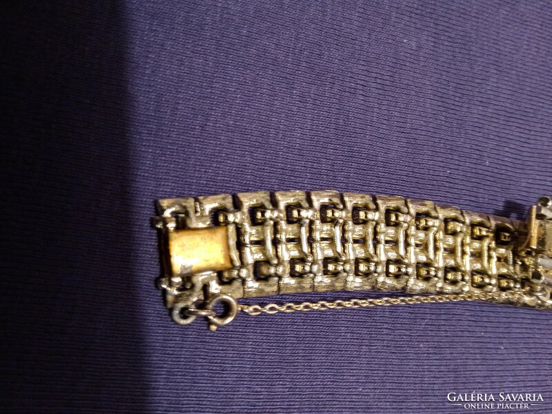 Vintage art deco gold plated bracelet.
