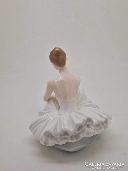 Royal Worcester limitált kiadású angol porcelán balerina 12.5cm