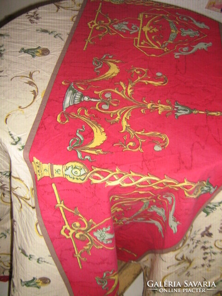 Gyönyörű barokk mintájú ágytakaró ágyterítő