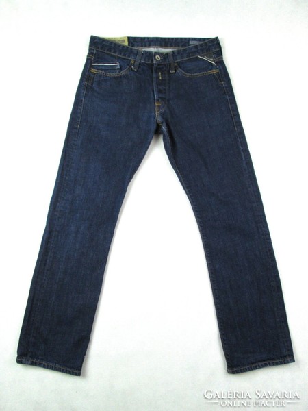 Original replay waitom (w30 / l30) men's dark blue jeans