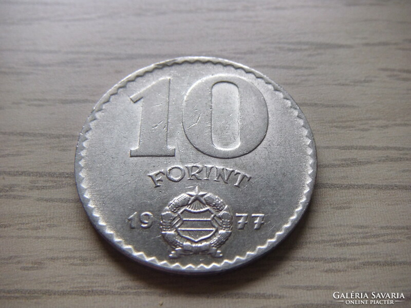 10   Forint    1977   Magyarország